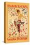 Paulette Duval and Vaceslv Svoboda Dance-Georges Barbier-Stretched Canvas