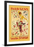 Paulette Duval and Vaceslv Svoboda Dance-Georges Barbier-Framed Art Print