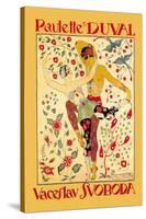 Paulette Duval and Vaceslv Svoboda Dance-Georges Barbier-Stretched Canvas