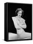 Paulette Goddard (b/w photo)-null-Framed Stretched Canvas