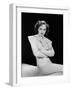 Paulette Goddard (b/w photo)-null-Framed Photo