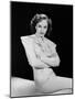 Paulette Goddard (b/w photo)-null-Mounted Photo