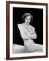 Paulette Goddard (b/w photo)-null-Framed Photo