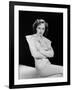 Paulette Goddard (b/w photo)-null-Framed Photo