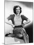 Paulette Goddard (b/w photo)-null-Mounted Photo