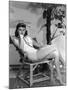 Paulette Goddard (b/w photo)-null-Mounted Photo