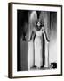 Paulette Goddard (born Marion Levy, 1911 - 1990), (b/w photo)-null-Framed Photo