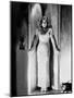 Paulette Goddard (born Marion Levy, 1911 - 1990), (b/w photo)-null-Mounted Photo