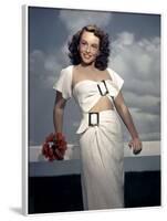 PAULETTE GODDARD in the 40's (photo)-null-Framed Photo