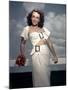 PAULETTE GODDARD in the 40's (photo)-null-Mounted Photo