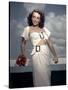 PAULETTE GODDARD in the 40's (photo)-null-Stretched Canvas