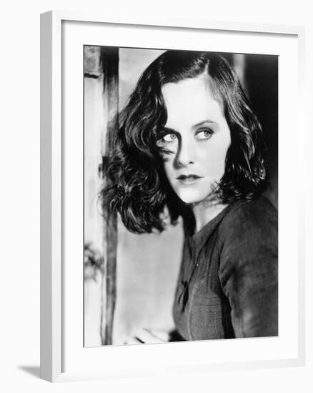 Paulette Goddard. "The Masses" 1936, "Modern Times" Directed by Charles Chaplin-null-Framed Photographic Print