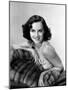 Paulette Goddard with Fur Coat-null-Mounted Photo