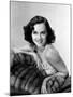 Paulette Goddard with Fur Coat-null-Mounted Photo