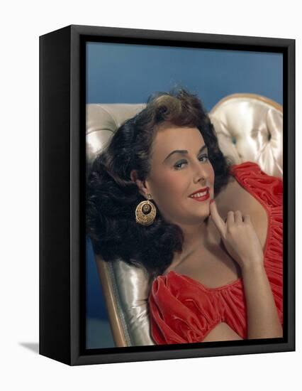 Paulette Goddard-null-Framed Stretched Canvas