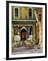 Paulette's Cafe-Keith Wicks-Framed Giclee Print