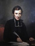 Portrait of Charles Nodier-Paulin Jean Baptiste Guerin-Giclee Print