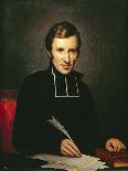 Portrait of the Abbot of Lamennais, 1827-Paulin Jean Baptiste Guerin-Giclee Print