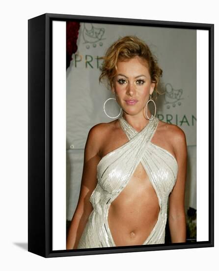 Paulina Rubio-null-Framed Stretched Canvas