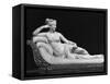 Pauline Bonaparte, Princess Borghese as Venus Triumphant, c.1805-08-Antonio Canova-Framed Stretched Canvas