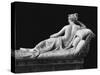 Pauline Bonaparte, Princess Borghese as Venus Triumphant, Rear View, c.1805-08-Antonio Canova-Stretched Canvas