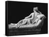 Pauline Bonaparte, Princess Borghese as Venus Triumphant, Rear View, c.1805-08-Antonio Canova-Framed Stretched Canvas