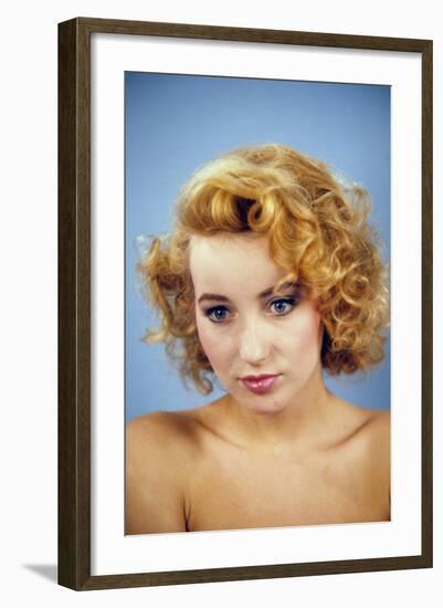 Pauline Lafont en, 1981 (fille by BernadetteLafont) (photo)-null-Framed Photo