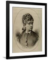 Pauline Lucca (1841-1908).. Austria, Vienna-null-Framed Giclee Print