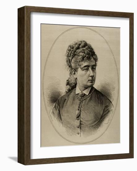 Pauline Lucca (1841-1908).. Austria, Vienna-null-Framed Giclee Print