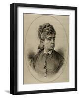 Pauline Lucca (1841-1908).. Austria, Vienna-null-Framed Giclee Print