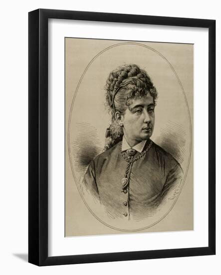 Pauline Lucca (1841-1908).. Austria, Vienna-null-Framed Giclee Print