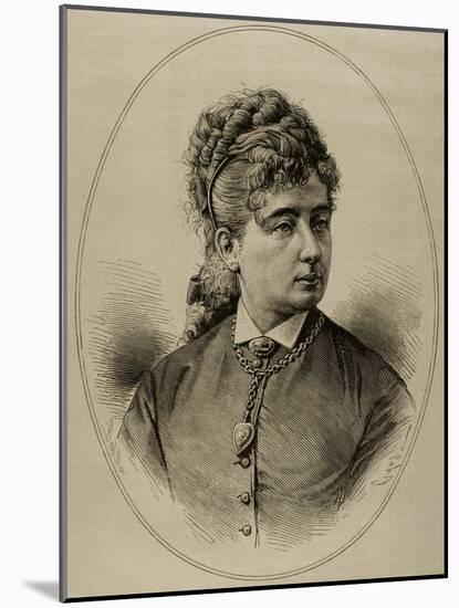 Pauline Lucca (1841-1908).. Austria, Vienna-null-Mounted Giclee Print