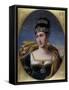 Pauline, Princess Borghese, c.1809-Robert Lefevre-Framed Stretched Canvas