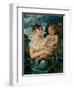 Pauline Runge with Her Two-Year-Old-Son, 1807-Philipp Otto Runge-Framed Giclee Print