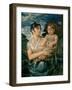 Pauline Runge with Her Two-Year-Old-Son, 1807-Philipp Otto Runge-Framed Premium Giclee Print