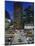 Paulista Avenue at Night, Sao Paulo.-Jon Hicks-Mounted Photographic Print