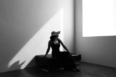 Fashion Lady with Hat-Paulo Medeiros-Photographic Print