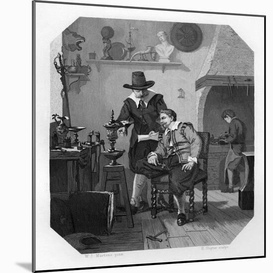 Paulus and Adam Van Vianen, Dutch Silversmiths, C1870-H Sluyter-Mounted Giclee Print