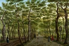 The Herepad in the Hague Forest-Paulus Constantijn la Fargue-Art Print