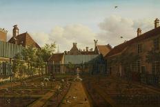 Market in the Hague, 1769-Paulus Constantin La Fargue-Framed Giclee Print