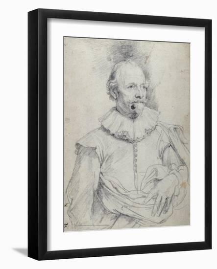 Paulus Halmalius, Vulgo Van Halmale, C.1632-35-Sir Anthony Van Dyck-Framed Giclee Print