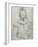 Paulus Halmalius, Vulgo Van Halmale, C.1632-35-Sir Anthony Van Dyck-Framed Giclee Print