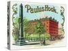 Paulus Hook Brand Cigar Box Label-Lantern Press-Stretched Canvas