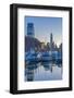 Paulus Hook, Morris Canal Basin, Liberty Landing Marina-Alan Copson-Framed Photographic Print