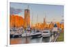 Paulus Hook, Morris Canal Basin, Liberty Landing Marina-Alan Copson-Framed Photographic Print