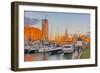 Paulus Hook, Morris Canal Basin, Liberty Landing Marina-Alan Copson-Framed Photographic Print