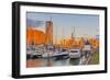 Paulus Hook, Morris Canal Basin, Liberty Landing Marina-Alan Copson-Framed Photographic Print