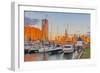 Paulus Hook, Morris Canal Basin, Liberty Landing Marina-Alan Copson-Framed Photographic Print