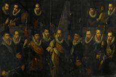Officers and Other Marksmen of the III District in Amsterdam-Paulus Moreelse-Art Print
