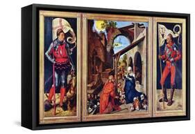 Paumgartner Altar, the General View-Albrecht Dürer-Framed Stretched Canvas